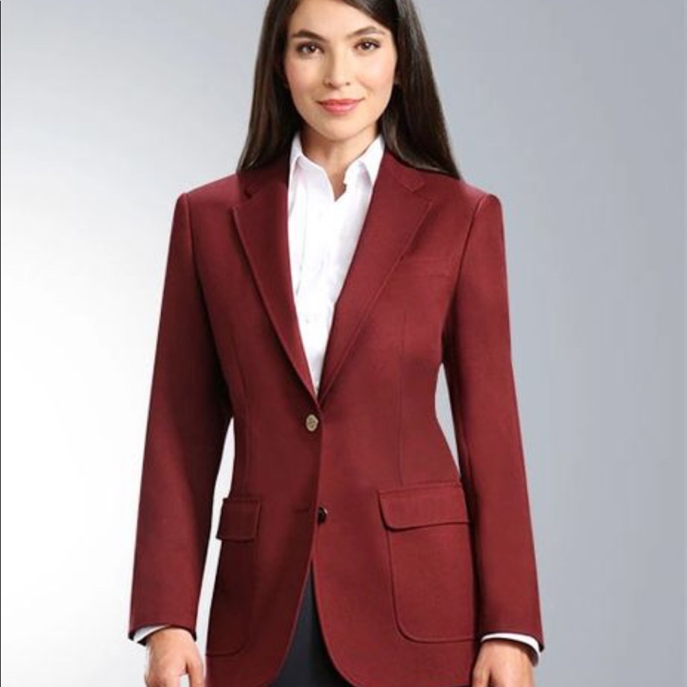 Formal Red Blazer